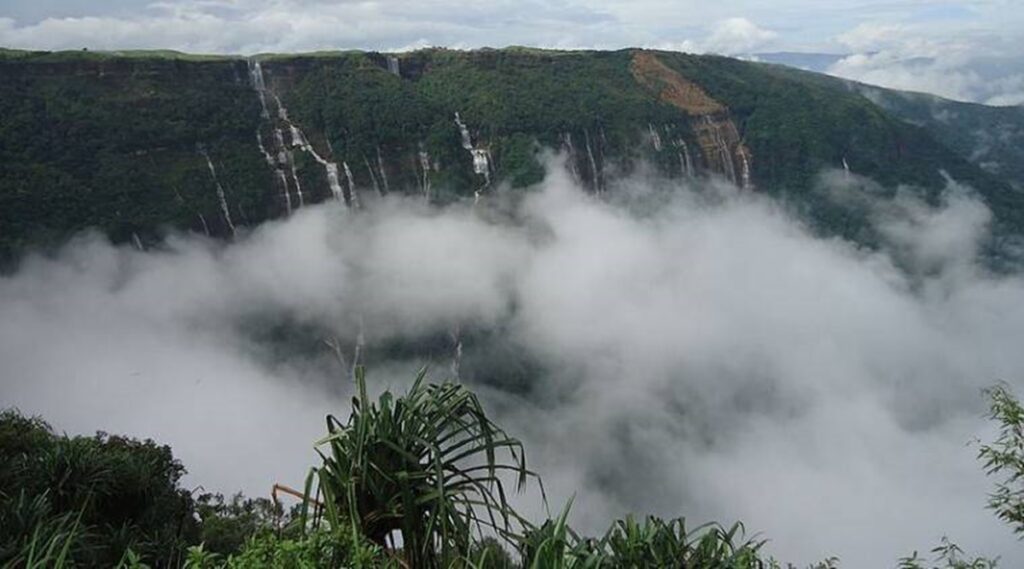 Cherrapunji Assam, India receives 22,990mm of rain, a world record