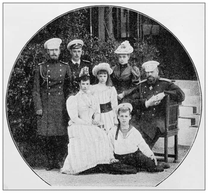 Tsar Nicholas II of Russia enacts reforms to improve the conditions of workers (although they don't stop the country's disorder)