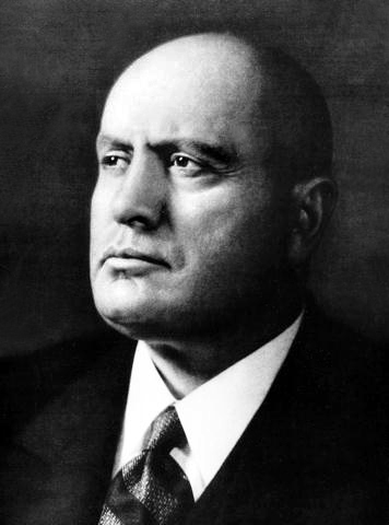 Benito Mussolini names himself the dictator of Italy (II Duce) after dissolving the Italian parliament