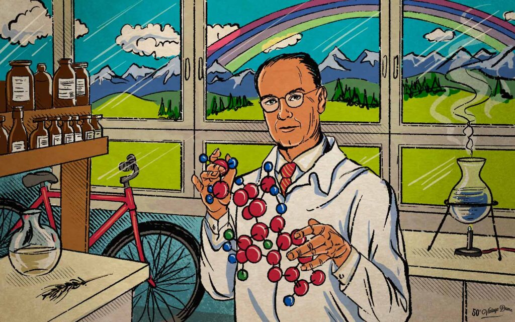 Dr. Albert Hofmann synthesizes LSD for the first time
