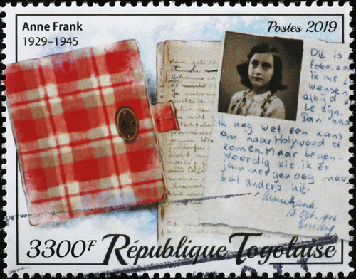 Anne Frank is gifted her famous diary as a birthday present