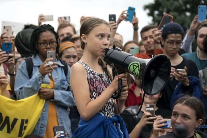 Greta Thunberg leads world's largest climate change protest