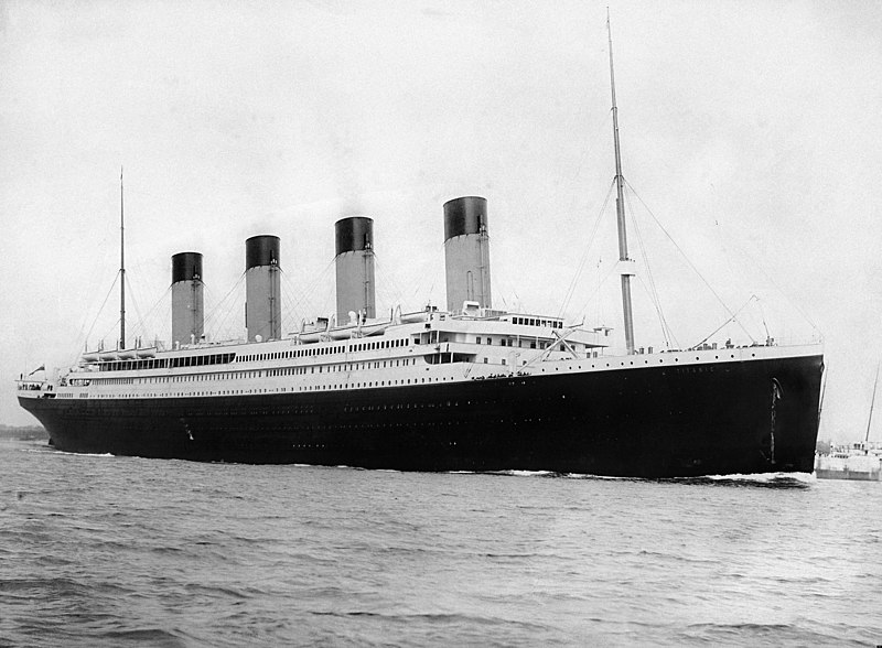 The Titanic Set Sail on Its Fateful Journey