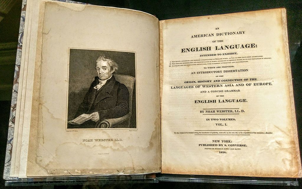 The First American Dictionary was Published