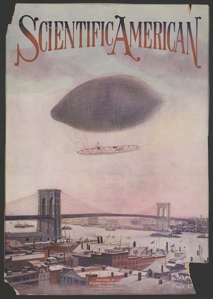 The First Issue of Scientific American was Published