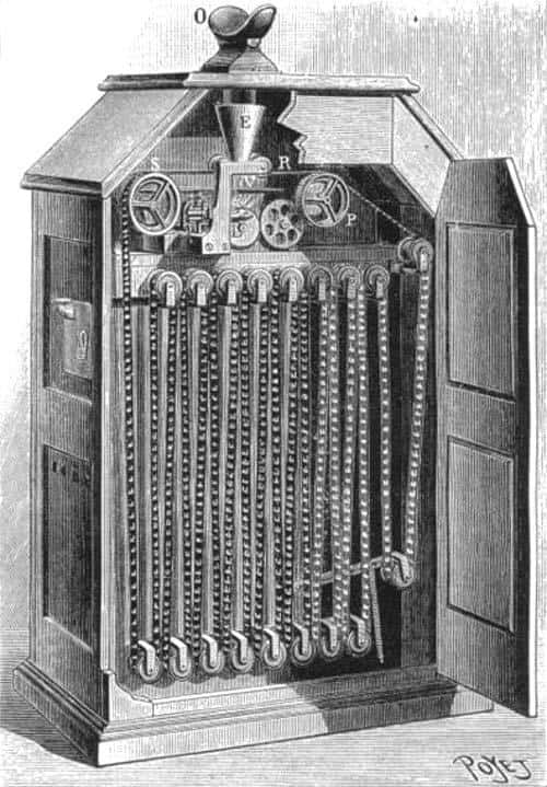 Thomas Edison Patents Kinetoscope