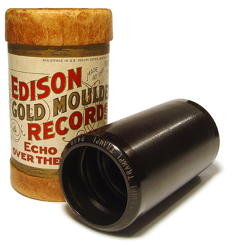 Patent Approved for Thomas Edison's Cylinder Phonograph