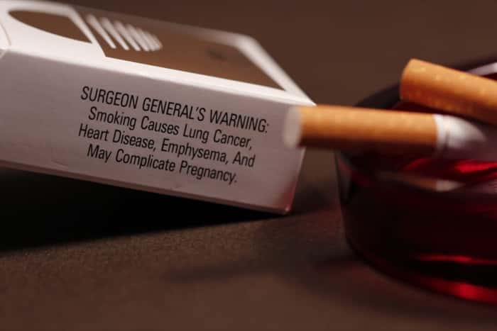 U.S. Surgeon General Declared Cigarettes Potentially Hazardous to Health