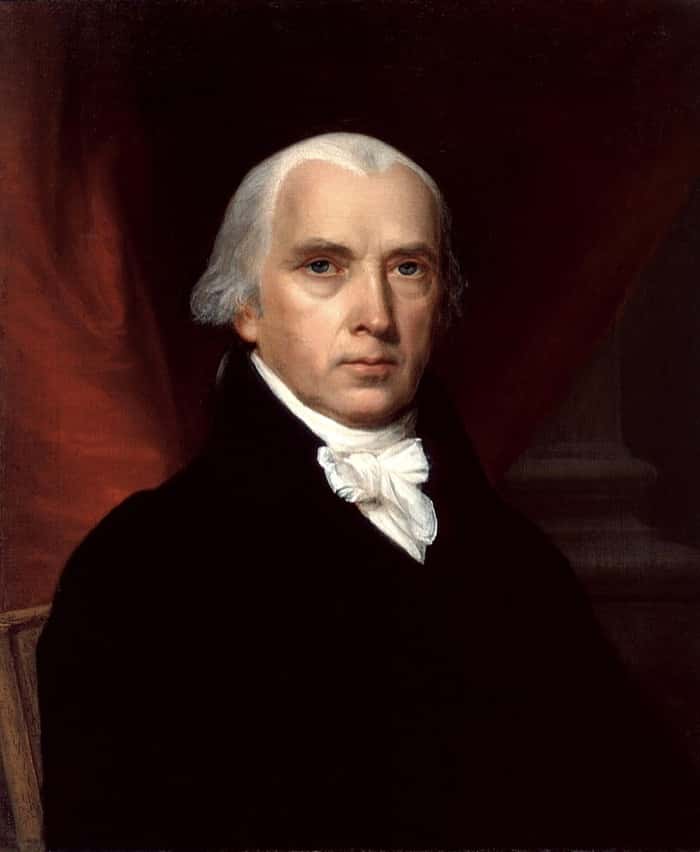 James Madison Was Born