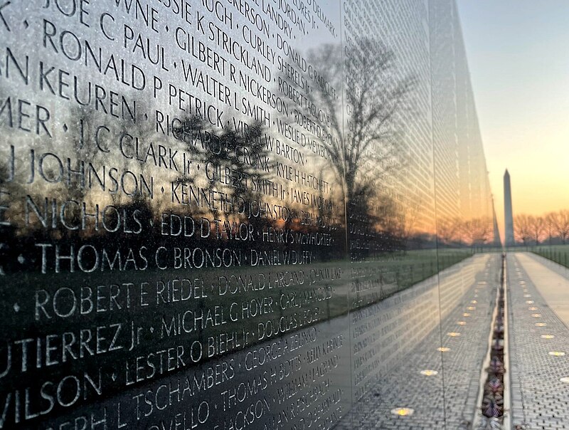 The Dedication of the Vietnam Veterans Memorial